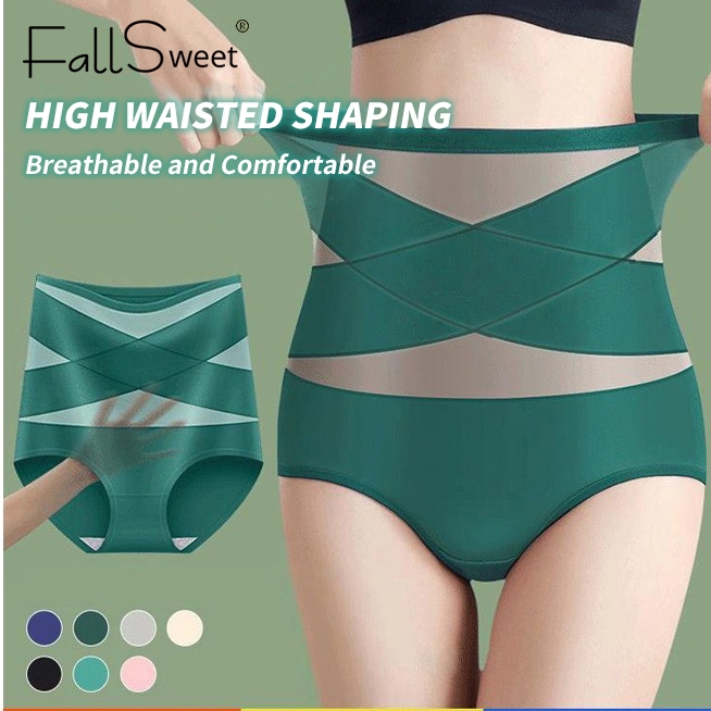 FallSweet Tummy Control High Waist Underwear, 5-Pack