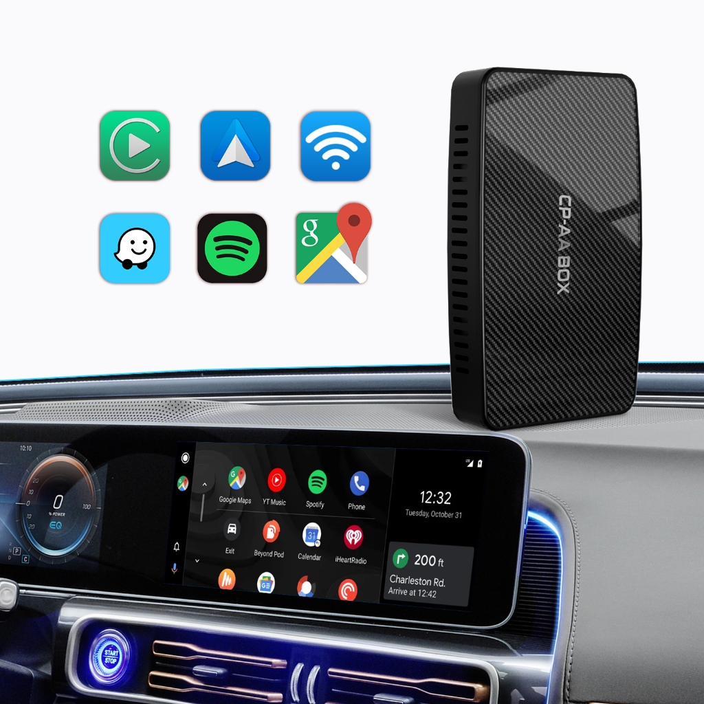 OTTOCAST U2 X Wireless Android Auto CarPlay Adapter 2 in1 Carplay Smart Box  Plug Play Multimedia Player for Toyota Mazda VW - AliExpress