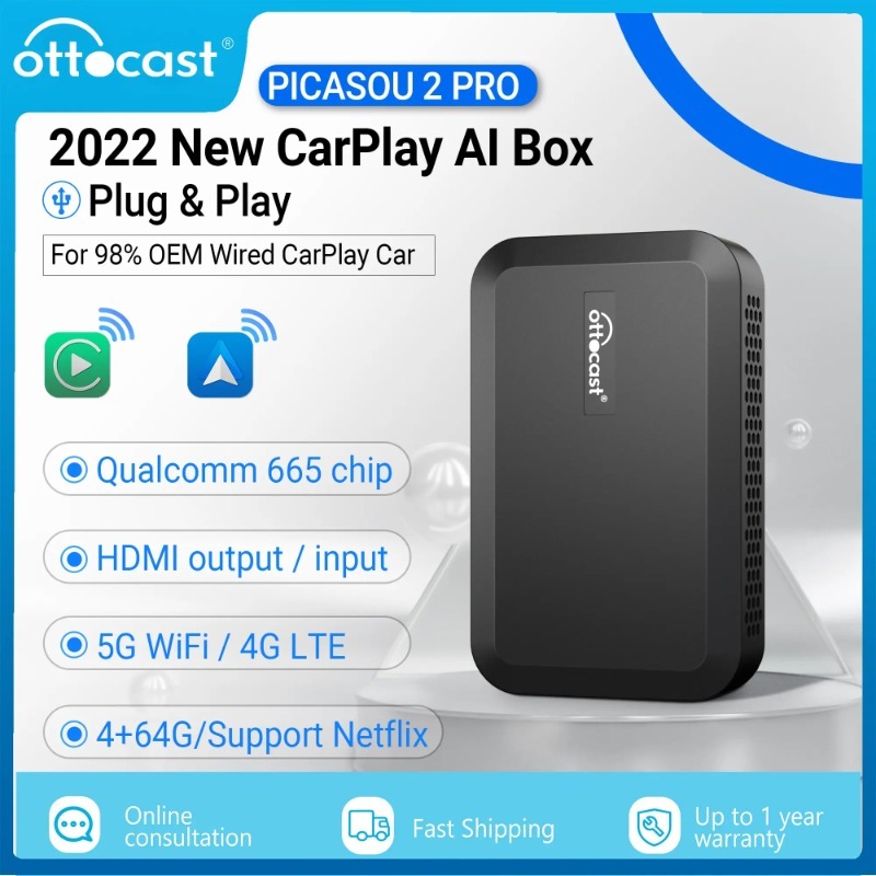 PICASOU 2 CarPlay AI Box - Ottocast – OTTOCAST