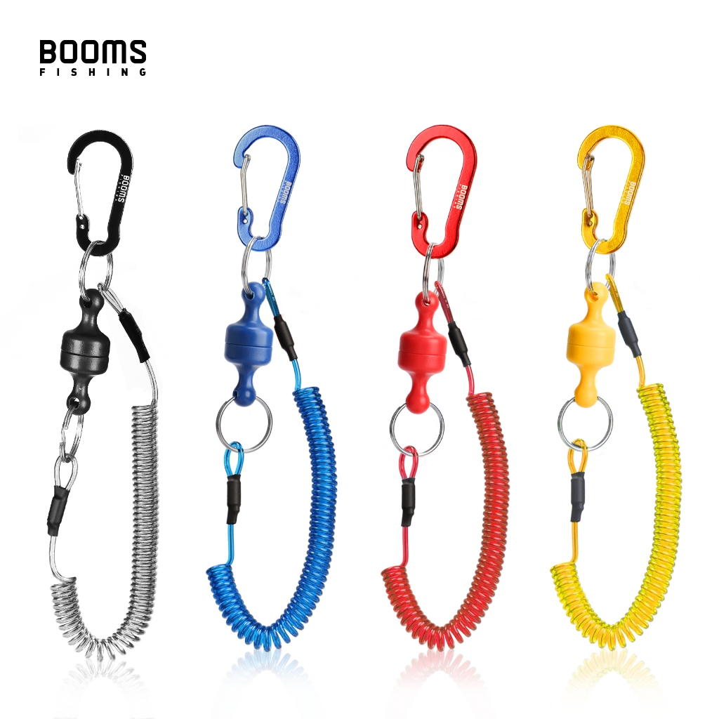 Booms Fishing T01 Coiled Lanyards with