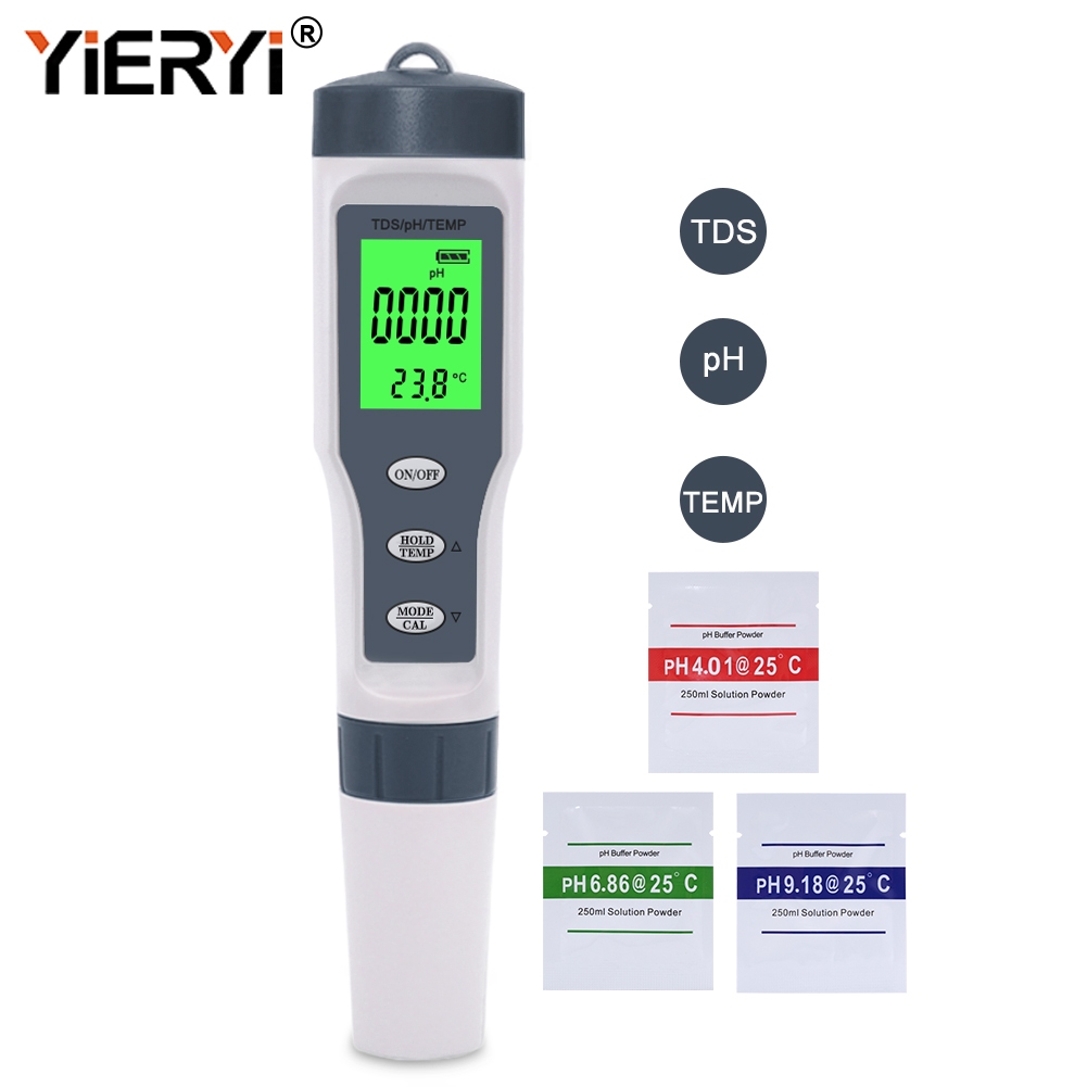 YIERYI pH Meter Replaceable Probe For Cheese, Meat, Drinking Water