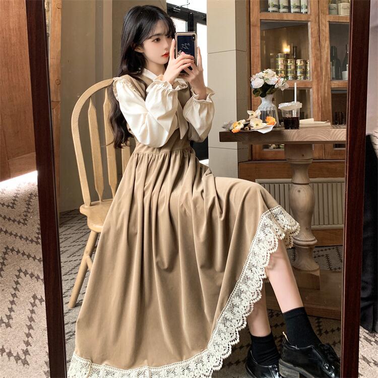 Miss vivi girl-Korean style, like Chanel dress style 
