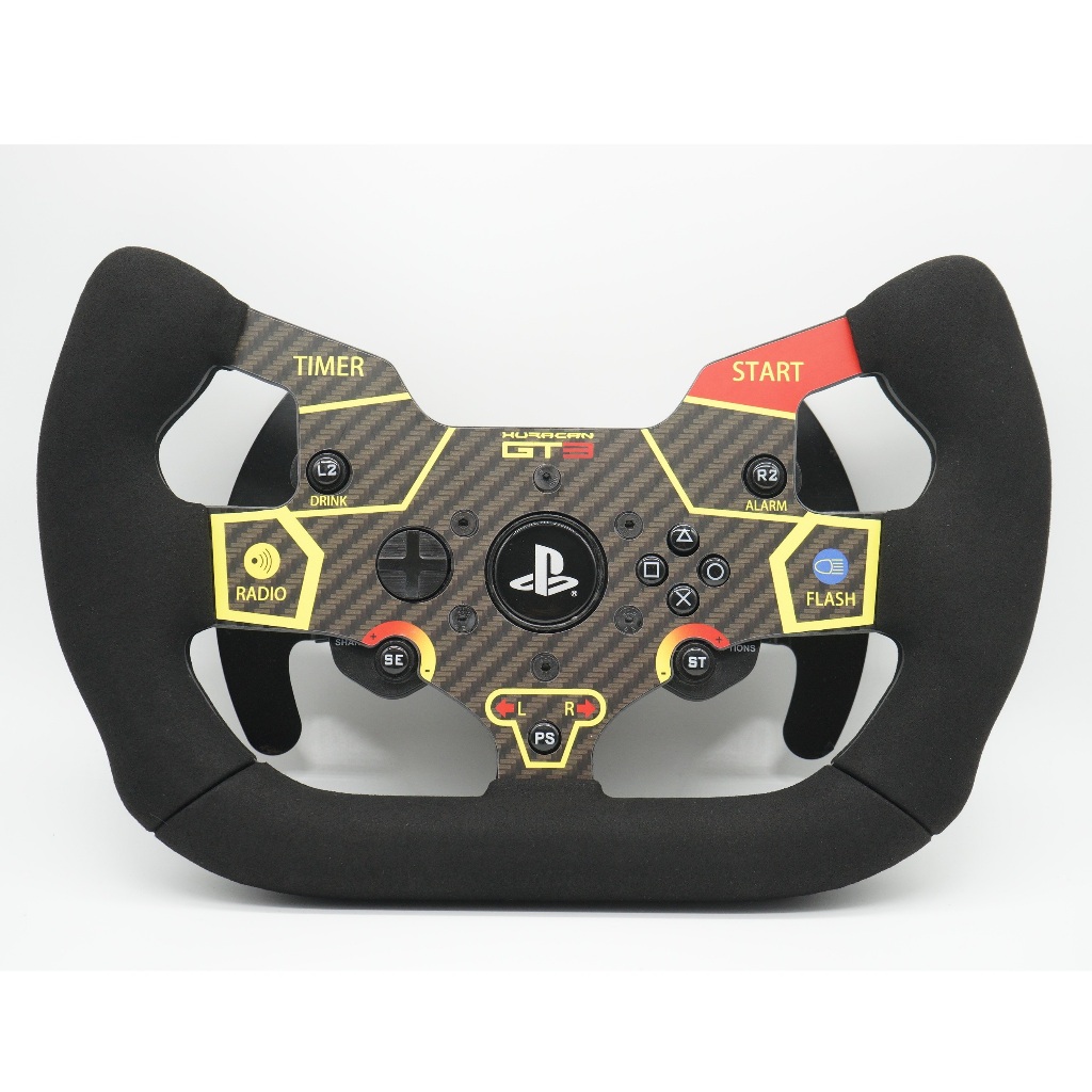 Thrustmaster T300RS T300GT Racing 13inch 33cm steering Wheel MOD DIY(carbon  fiber,suede)