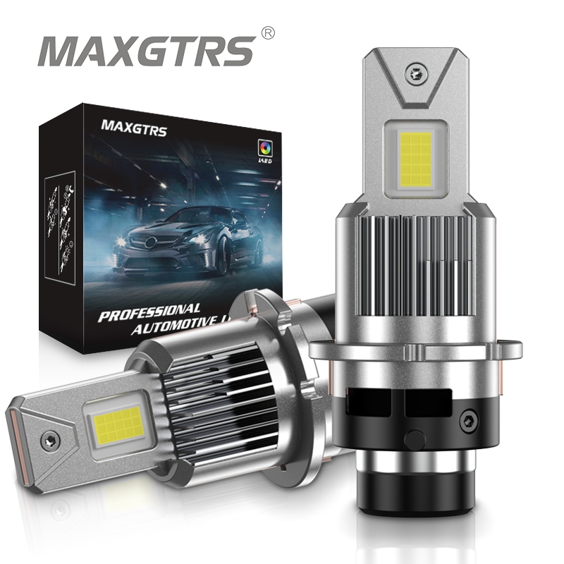 LED Car Lights Bulb  MAXGTRS - 2× Super Bright 24000Lm Canbus Car LED  Headlight Bulbs D1S D3S D2S D4S D5S D8S Lamp Same Size As Original 1:1 All  in One Auto Light — maxgtrs