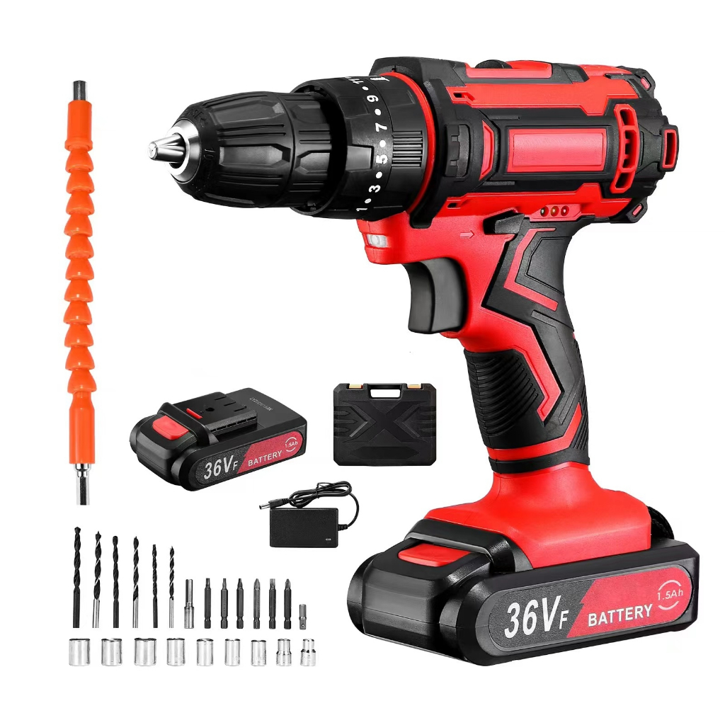 Cordless hammer drill and screwdriver online set