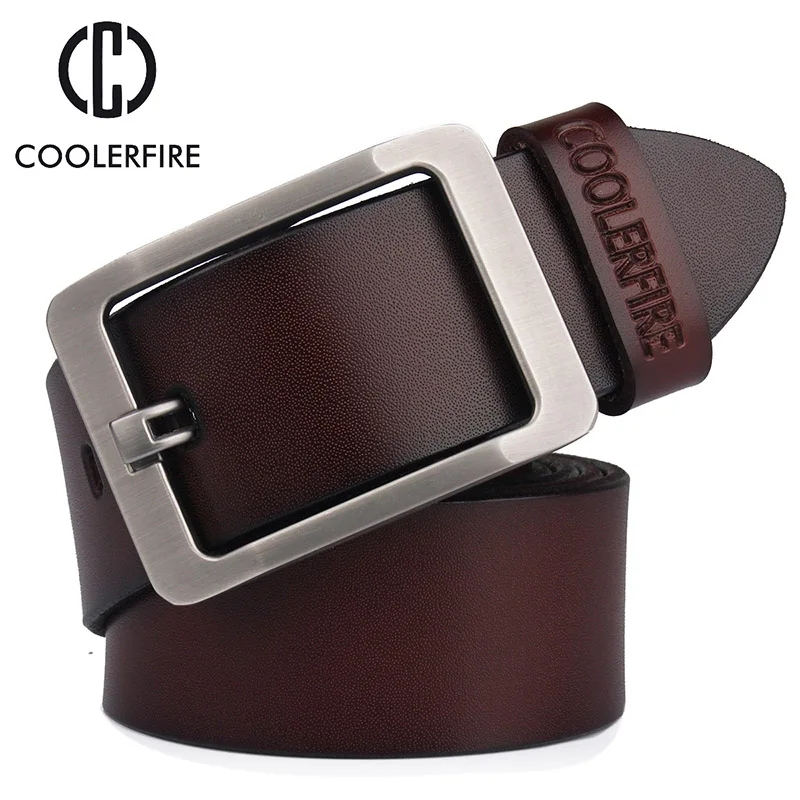 Men's Genuine Leather Belt Designer Belts Men High Quality Luxury Strap  Male Belts For Men Fashion Vintage Pin Buckle For Jeans