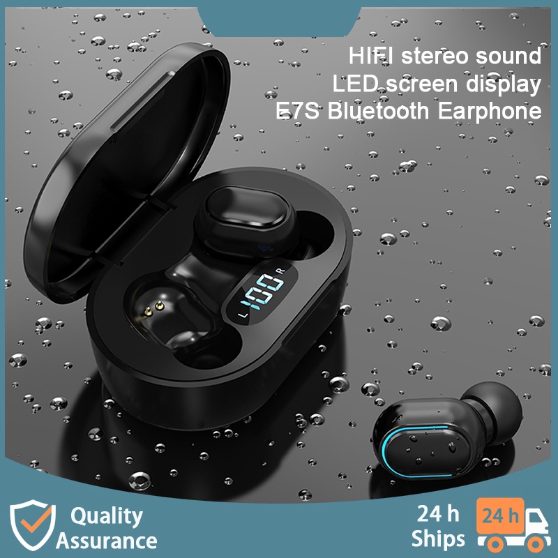 E7S Earbuds Portable Bluetooth TWS Wireless Earphon Handfree