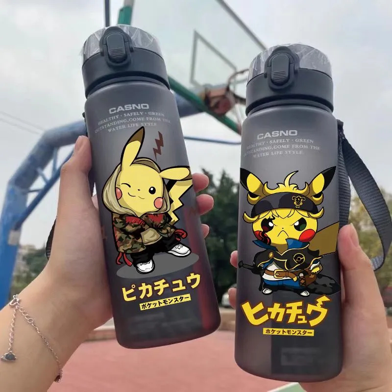 420ml Pokemon Thermos Cup Pikachu Stainless Steel Thermos Bottle