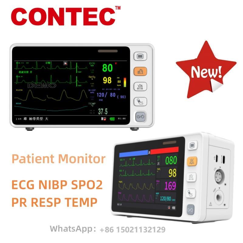 CONTEC CMS1000 Handheld Patient Monitor ICU Vital Signs Monitor 6 Para