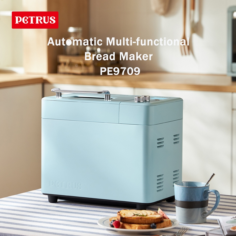 Petrus PE9709 Bread Maker Machine 24 Programmable Menu 2.0lb Automatic  Multifunction Bread Machine With Automatic Nuts Dispense