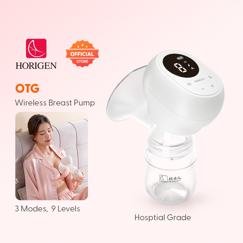 Horigen Hands Free Electric Breast Pump Wearable Breast Pump For