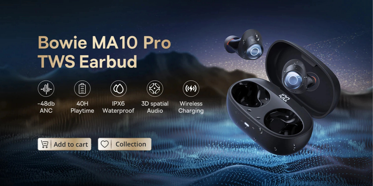 Baseus Releases Bowie MA10 Bluetooth 5.3 Earbuds