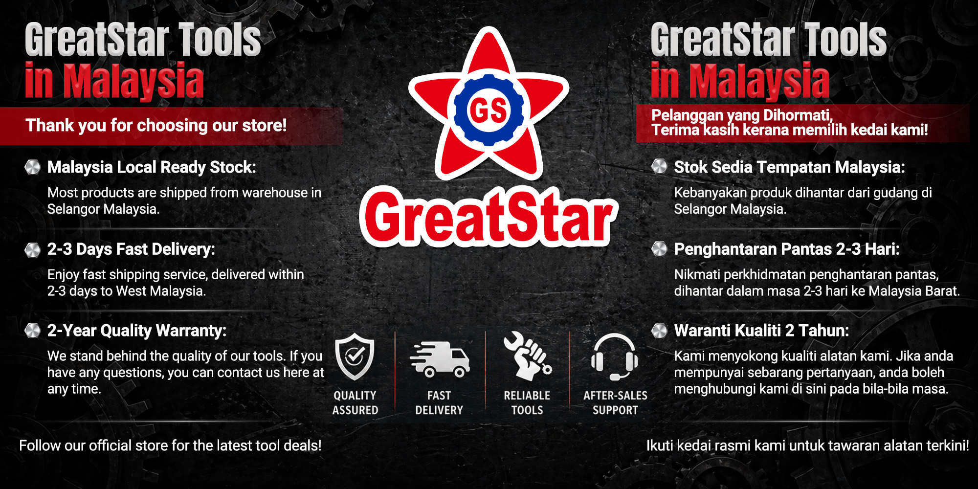 GreatStar Tools in Malaysia Online, August 2026 | Shopee Malaysia