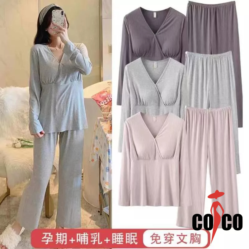 Women's 100% Cotton Summer Trousers Sleeping Pants Large Size Loose Home  Pants Air Conditioning Pants Confinement Pants Spring a