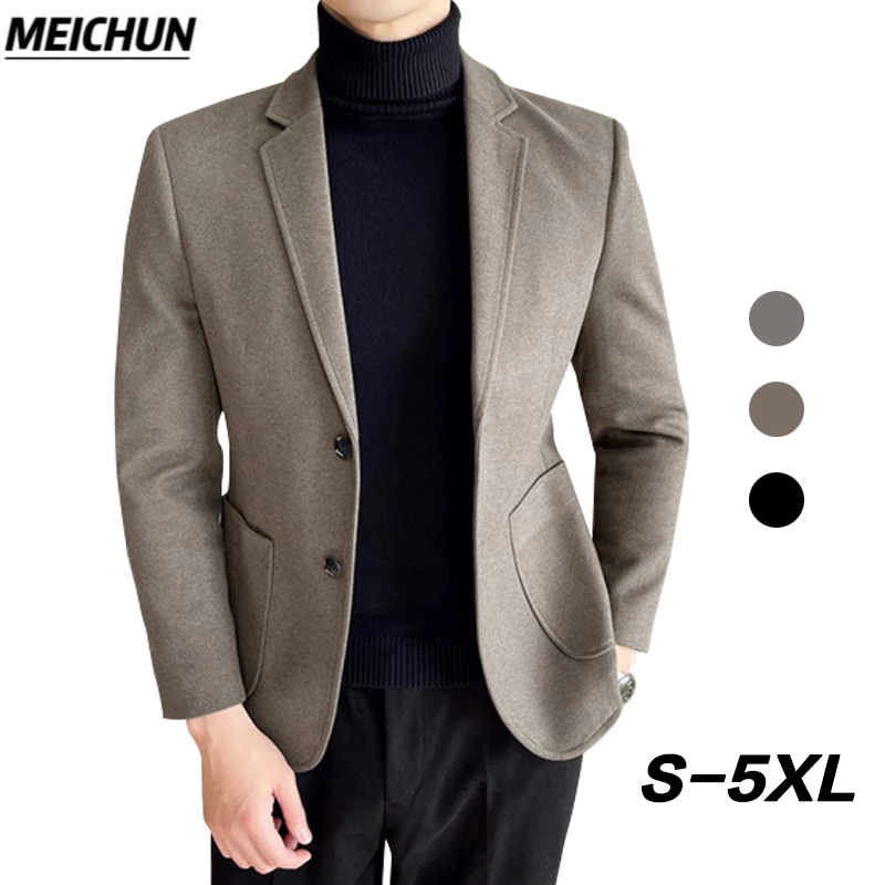 Casual on sale wool blazer