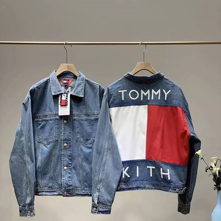 Tommy x kith on sale denim jacket