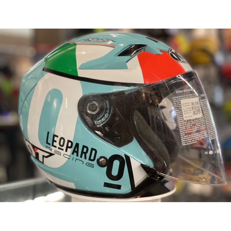 Leopard racing hot sale helmet