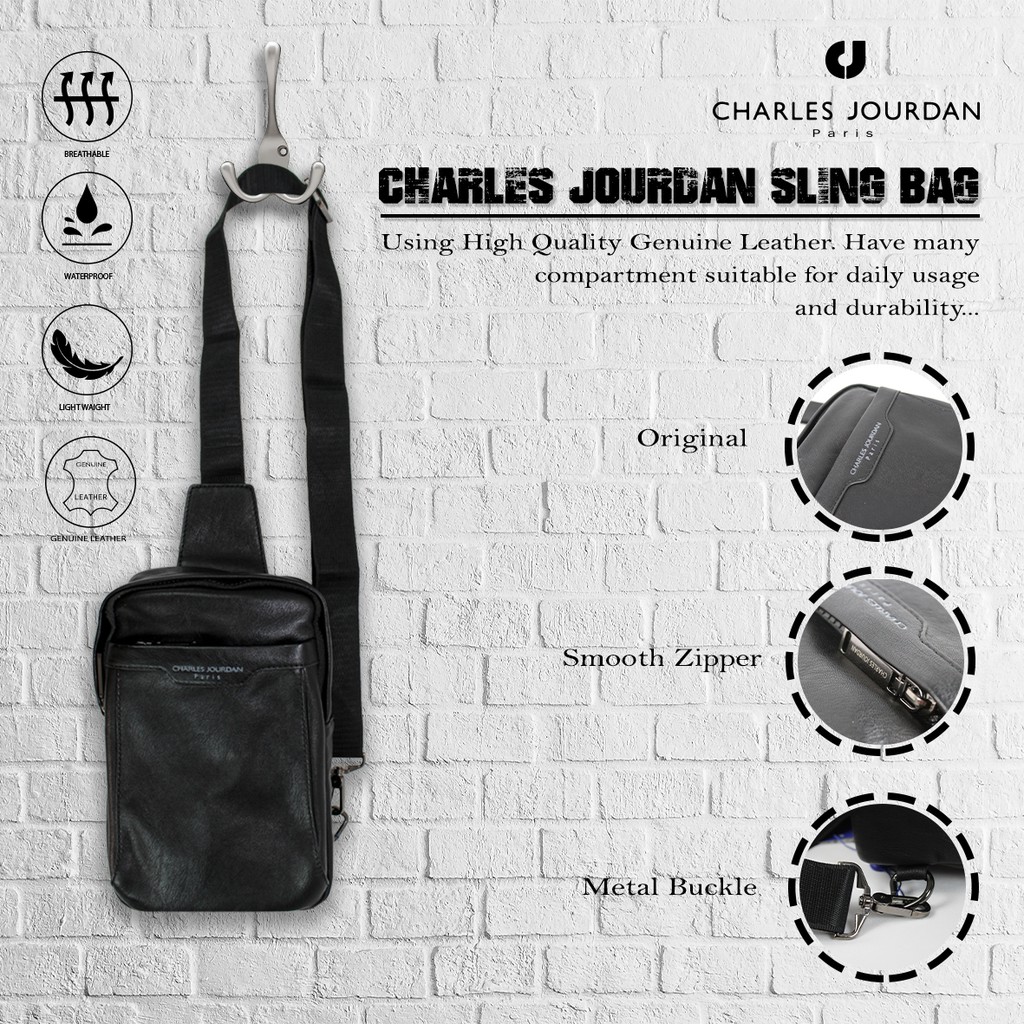 Charles jourdan store sling bag