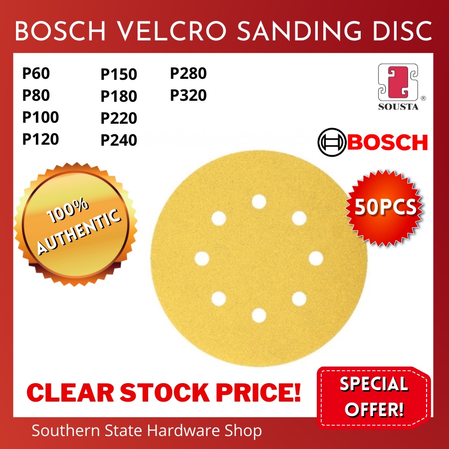 Bosch sanding discs clearance 125mm