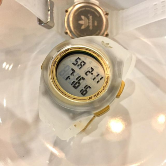 Adidas discount transparent watch