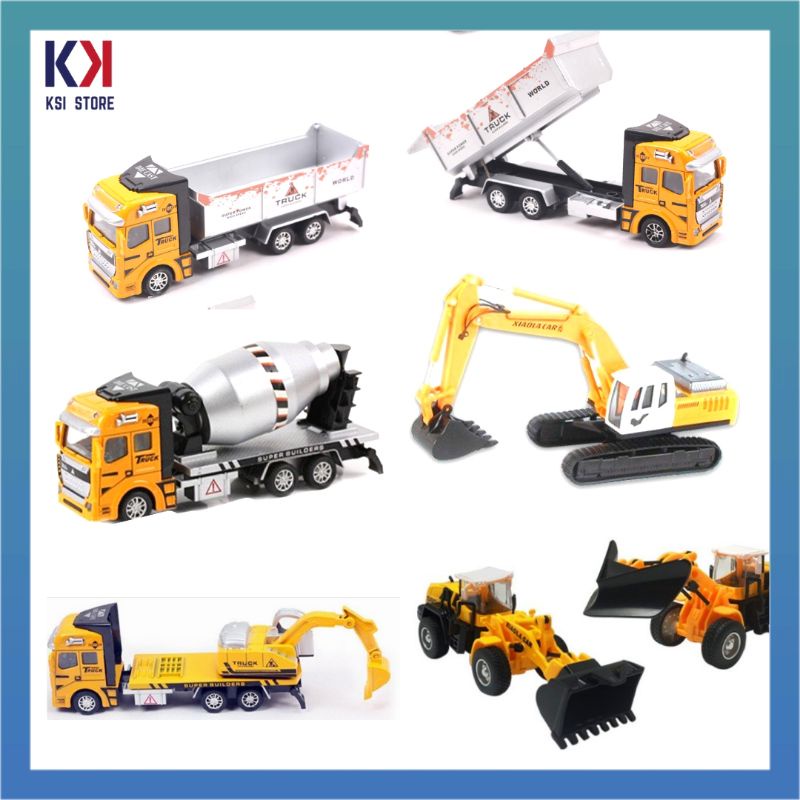 Diecast construction best sale equipment toys