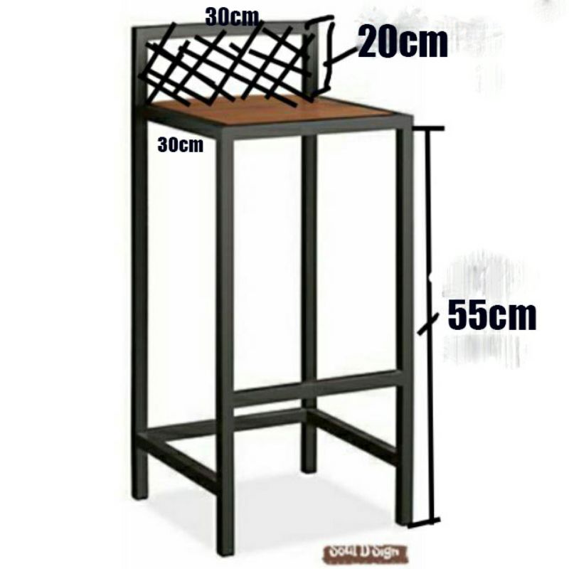 55cm discount bar stool