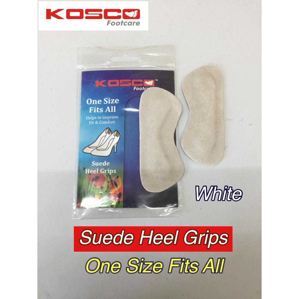 Suede cheap heel grips