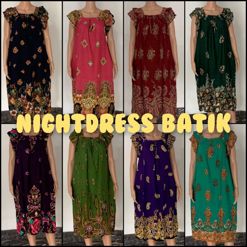 Batik 2024 night dress