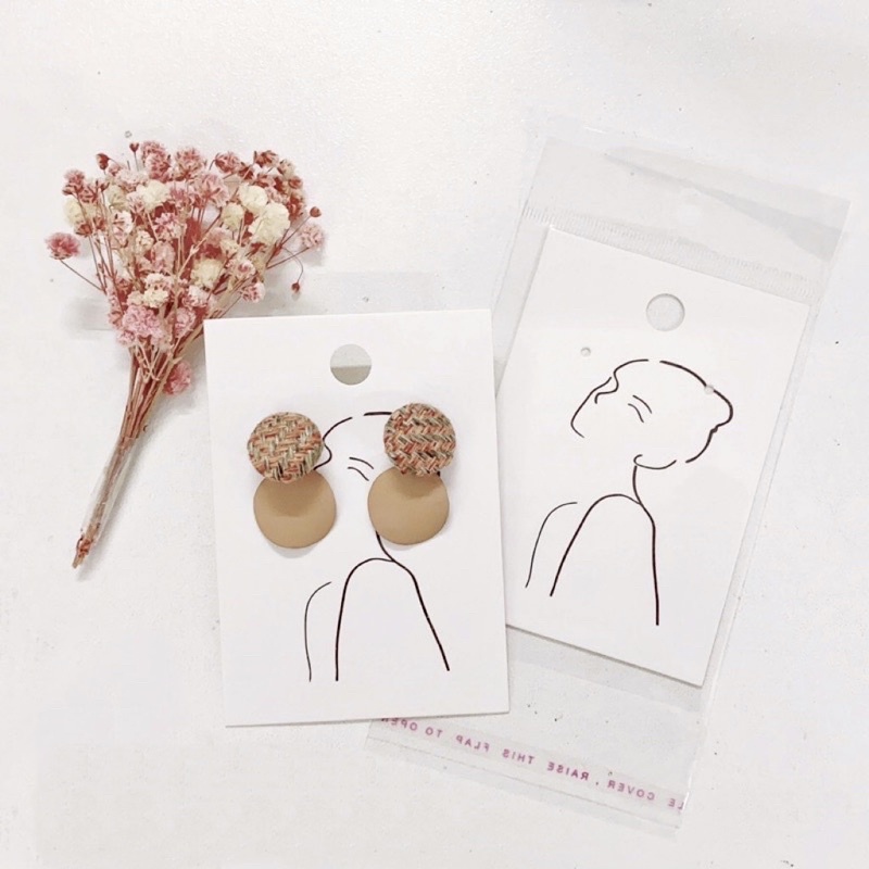 Design earring cards sale