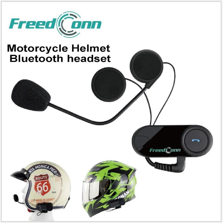 FreedConn Motocycle Helmet Waterproof Wireless Bluetooth Headset TCOM