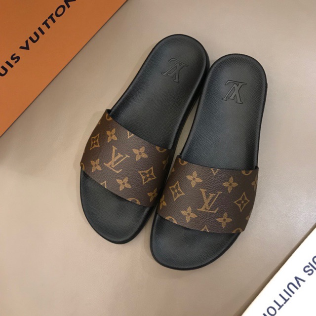 Lv waterfront best sale mule slides