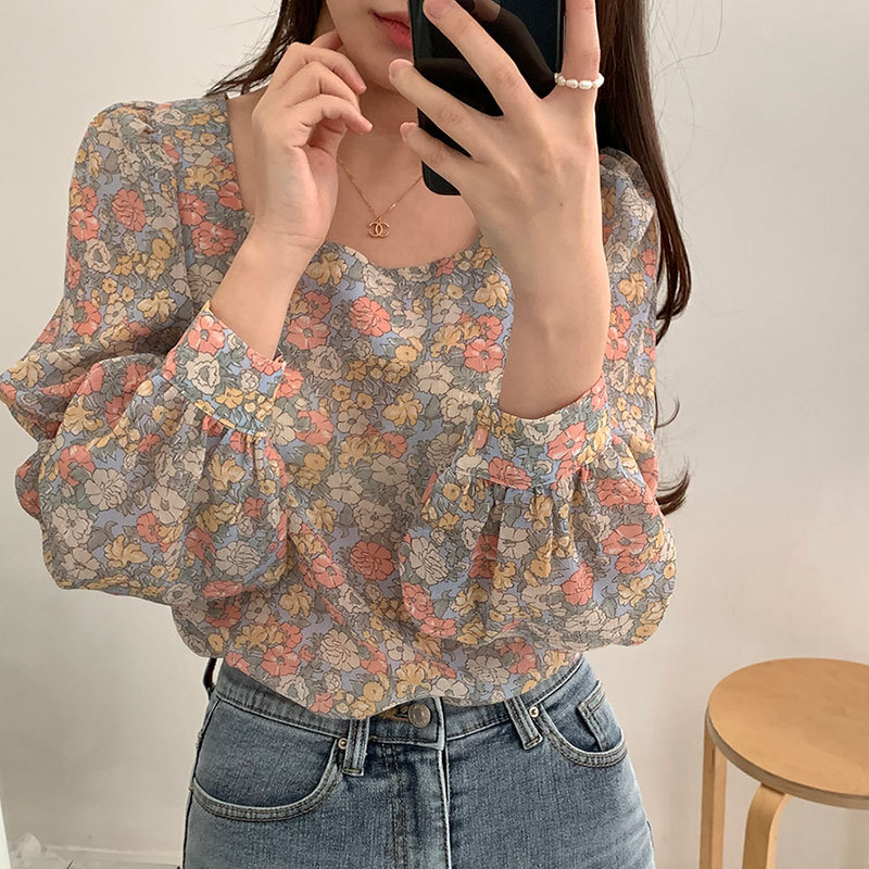 Cute long sleeve clearance blouses