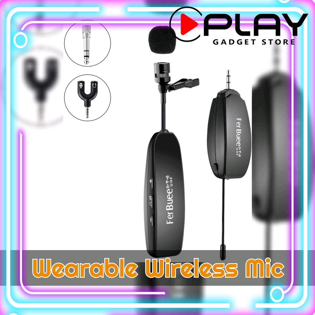FerBuee Wearable Wireless Microphone Sound Test 