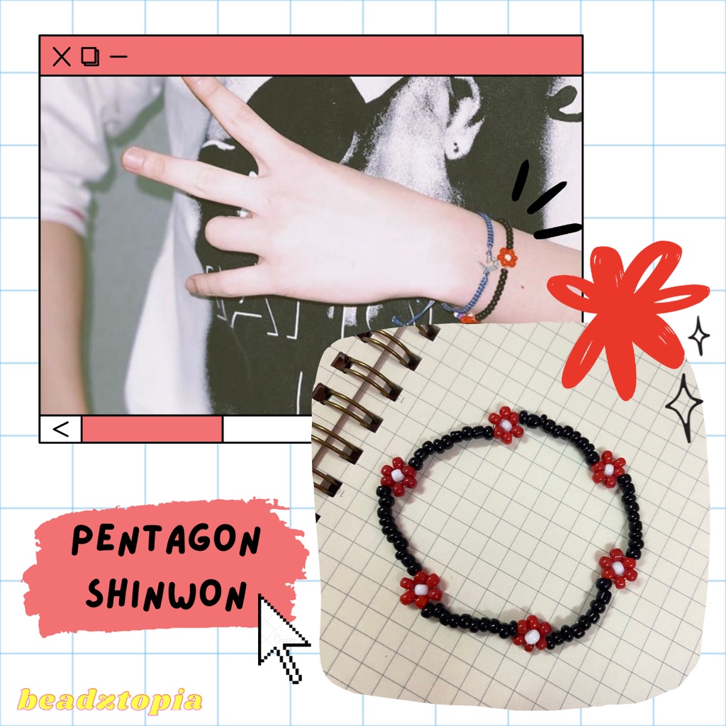 🌸 Rainbow Minimalist beads bracelet 🌈Beadztopia