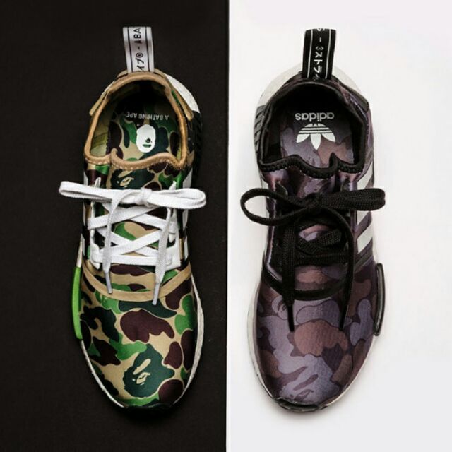 Harga adidas nmd x bape sale