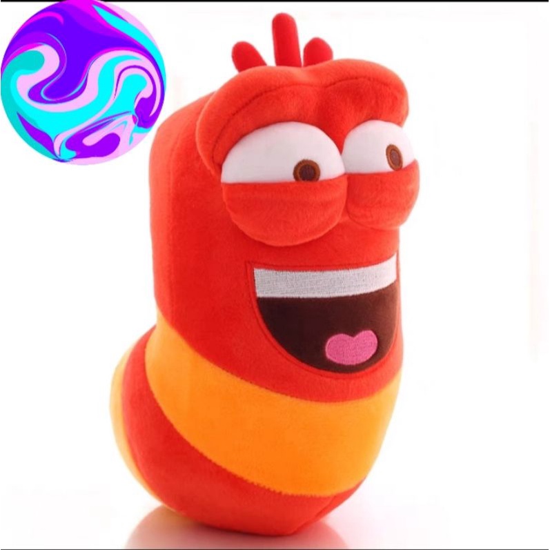 Larva plush best sale toy