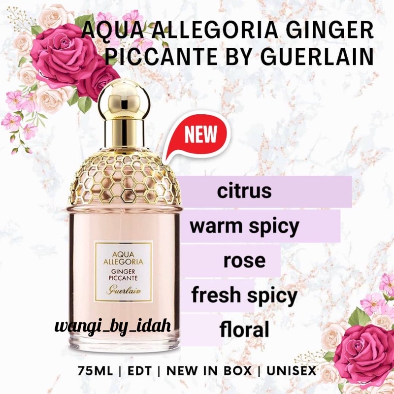 Guerlain perfume aqua allegoria ginger piccante hot sale