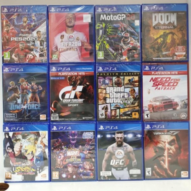 Latest games for sales ps4