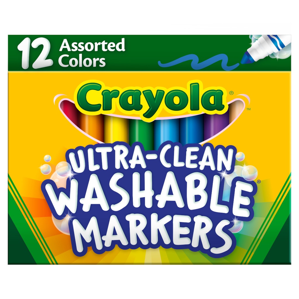 Crayola Mess Free Color Wonder Magic Light Brush Kit Includes: 6 Classic  colors + 6 Tropical colors & Pad