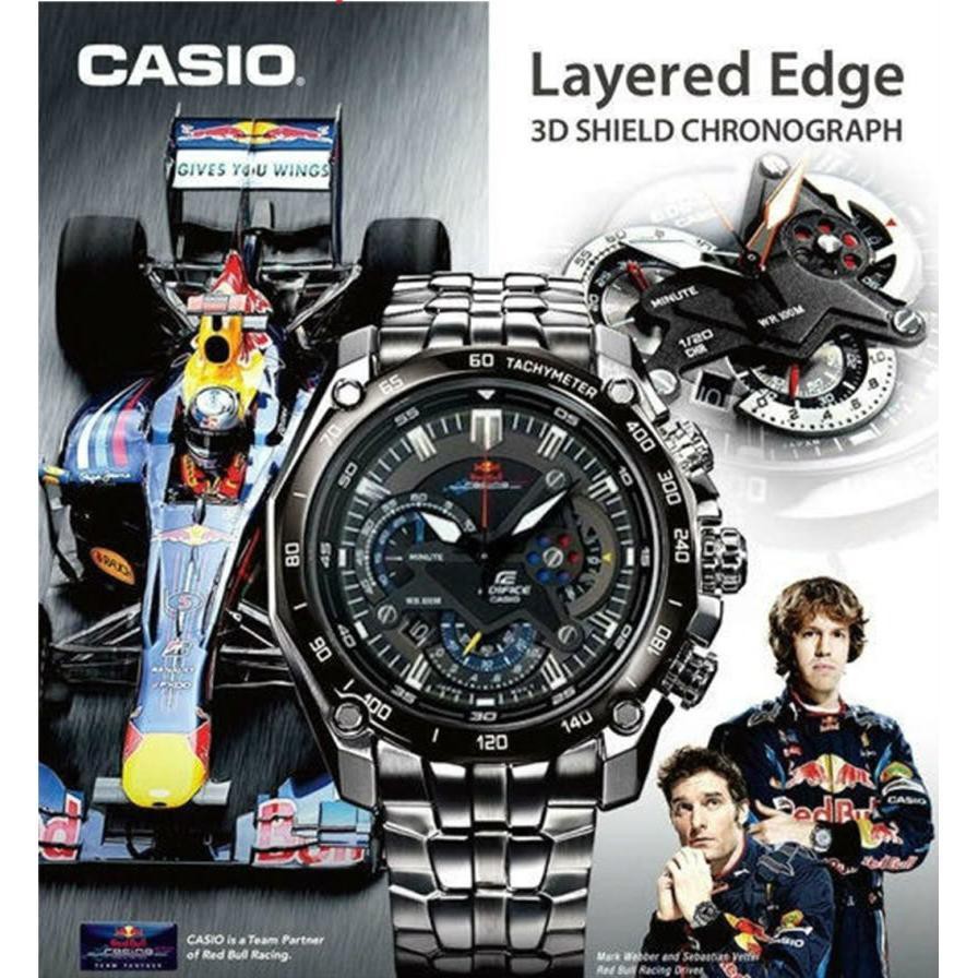 Casio edifice ef 550 red bull store limited edition