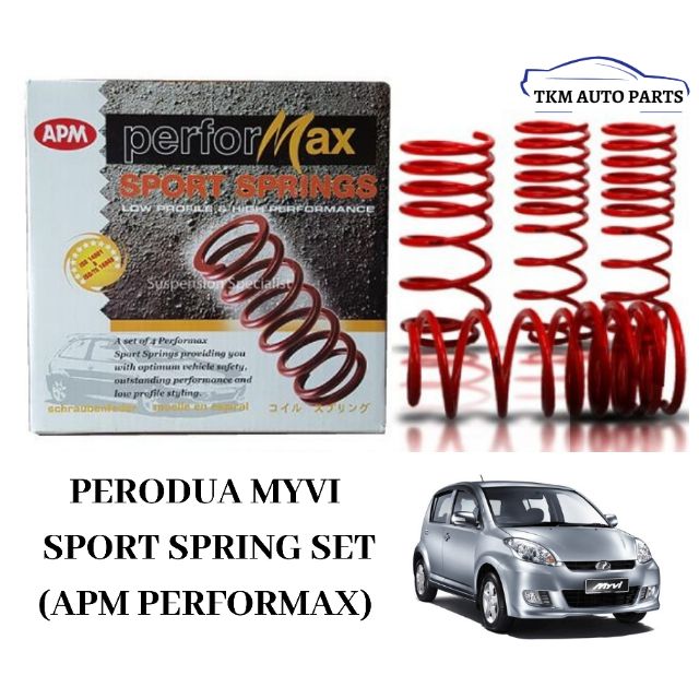 PERODUA MYVI SPORT SPRING SET APM PERFORMAX Shopee Malaysia