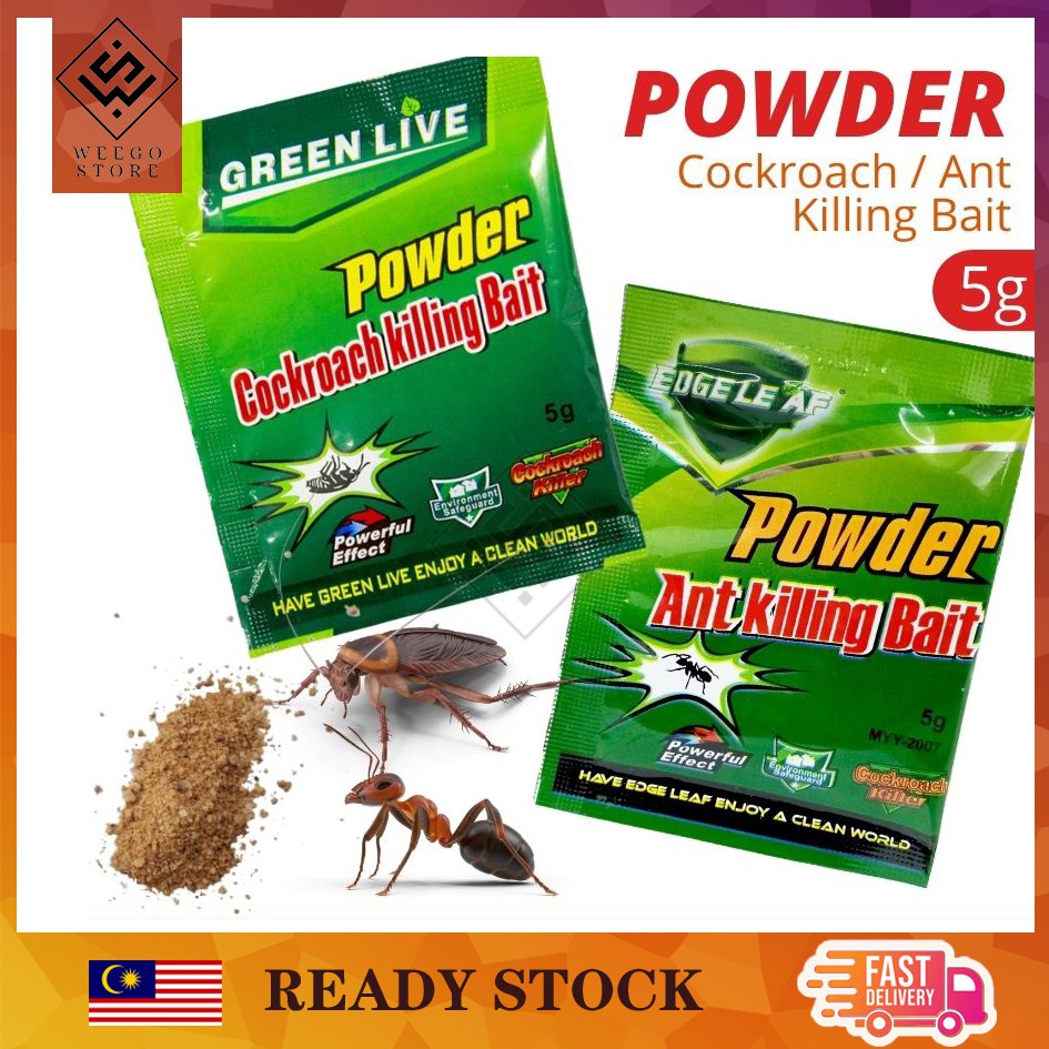 Cockroach Killing Bait, Green Leaf Powder