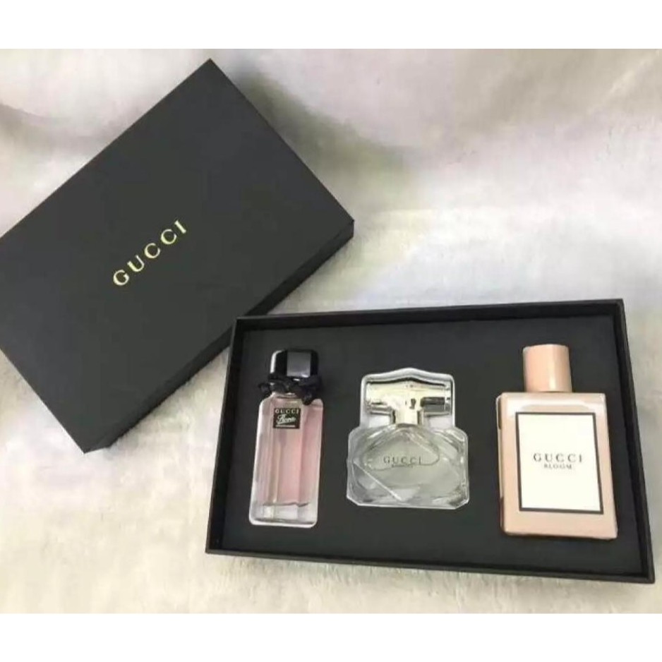 Women's gucci perfume store set