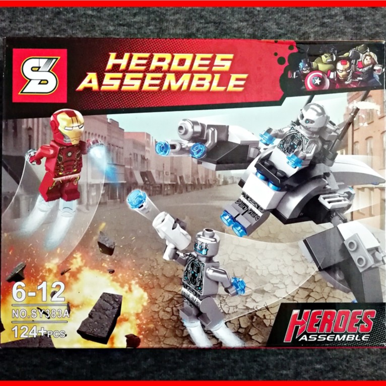 Heroes assemble sale lego iron man