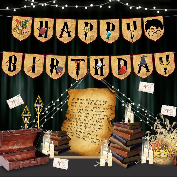 66 ideas de decoración para Cumpleaños de Harry potter  Harry potter bday, Harry  potter party decorations, Harry potter theme birthday