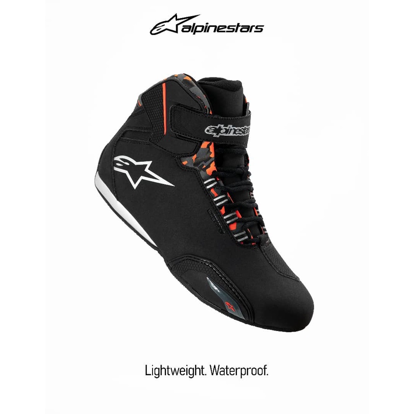 Scarpe Moto Alpinestars Sektor rosso