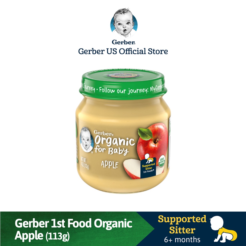 Gerber organic best sale 1st foods