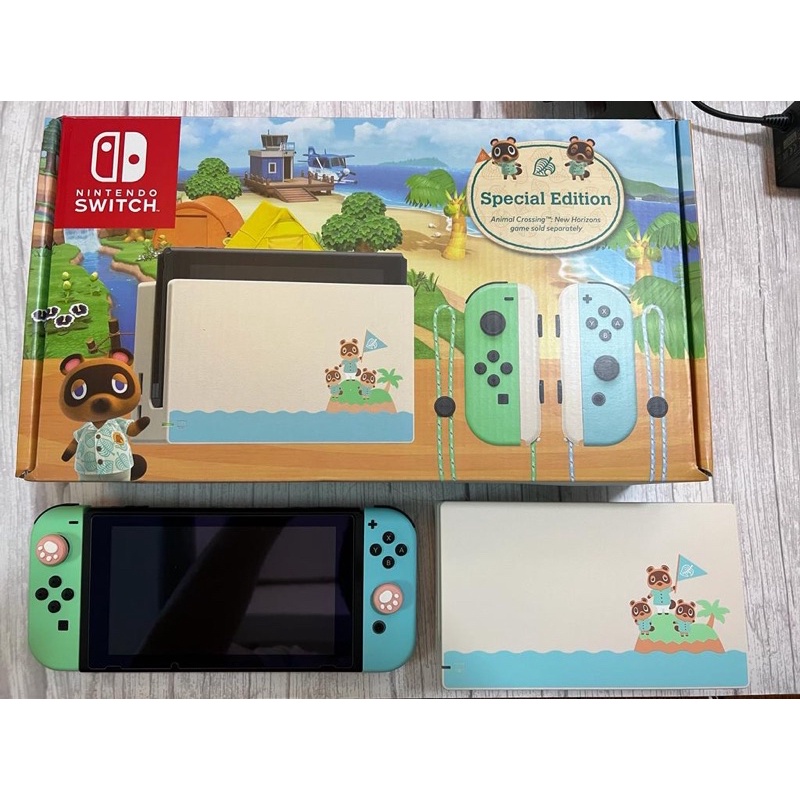 Used nintendo switch hot sale with animal crossing