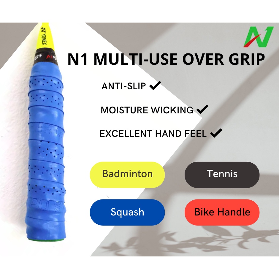 Grip Enhancer, Badminton, Tennis, Squash, Over Grip, GE001, GELOB