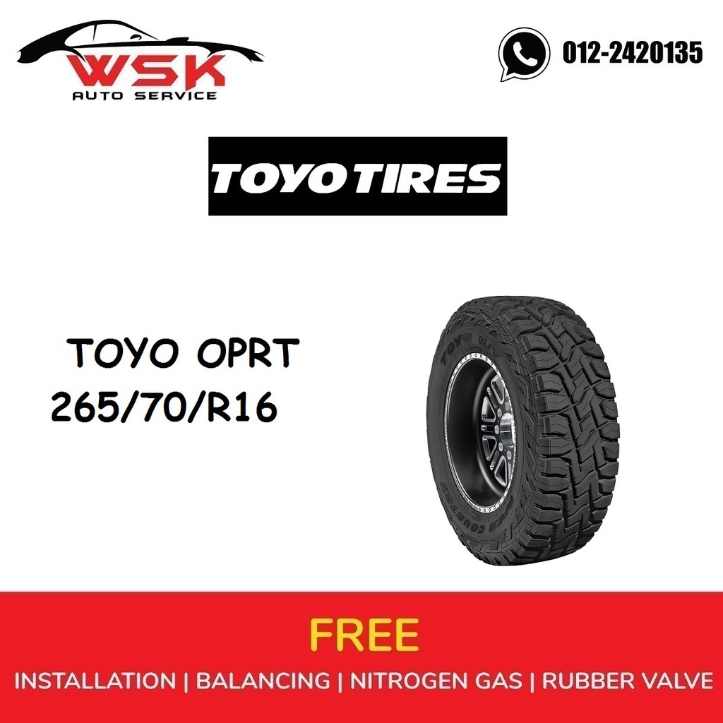 TOYO OPEN COUNTRY RT ( 265/70/R16 ) YEAR 2022 ( OFFER OFFER